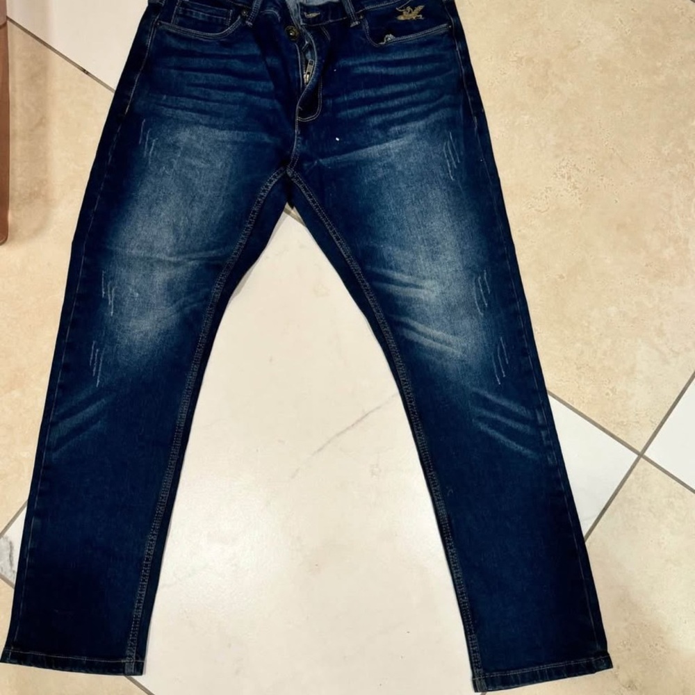 Beverly Hills Polo Club Dark Blue Straight Jeans